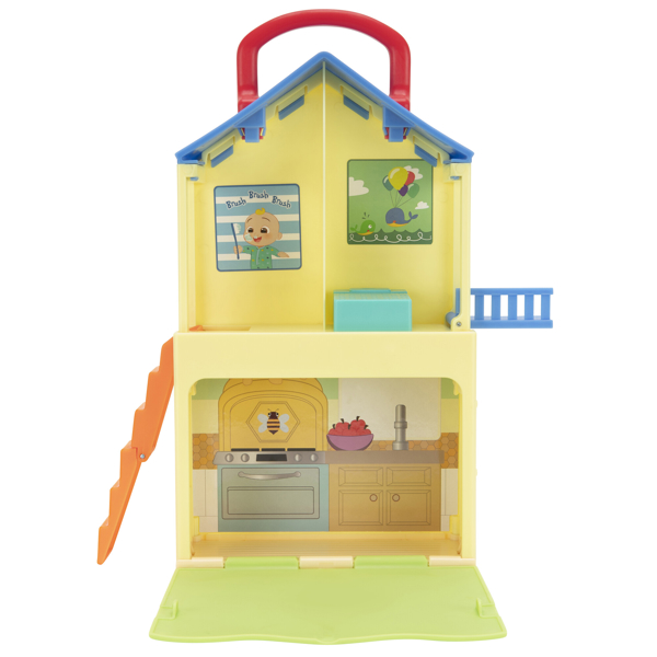 სათამაშო ნაკრები CoComelon CMW0109 Medium Playset CoComelon's Pop n' Play House