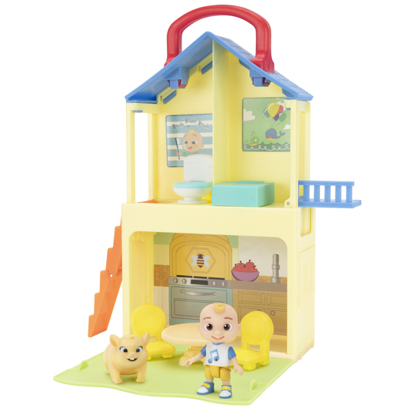 სათამაშო ნაკრები CoComelon CMW0109 Medium Playset CoComelon's Pop n' Play House