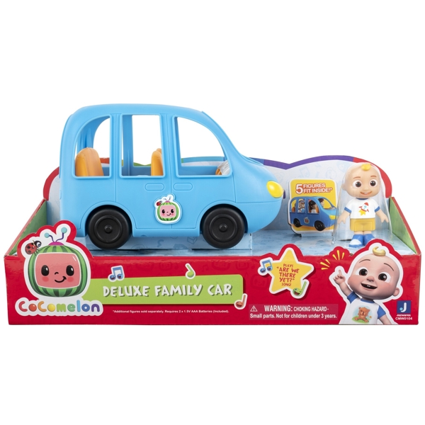 სათამაშო ნაკრები CoComelon CMW0104 Deluxe Vehicle Lights & Sounds Family Fun Car