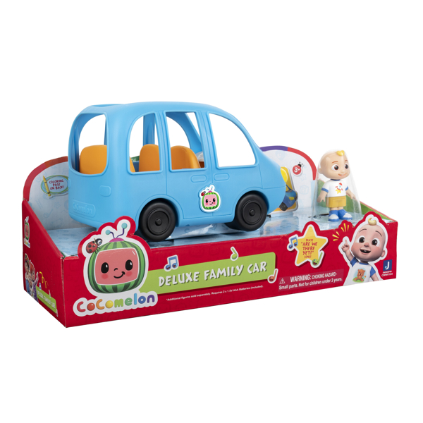 სათამაშო ნაკრები CoComelon CMW0104 Deluxe Vehicle Lights & Sounds Family Fun Car