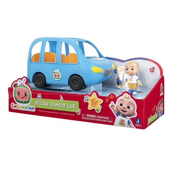 სათამაშო ნაკრები CoComelon CMW0104 Deluxe Vehicle Lights & Sounds Family Fun Car