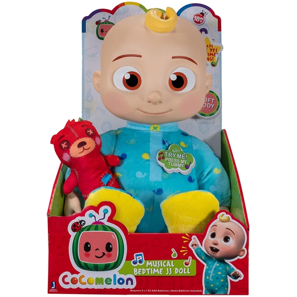 სათამაშო საკოლექციო ფიგურა CoComelon CMW0016 CMW Roto Plush Bedtime JJ Doll