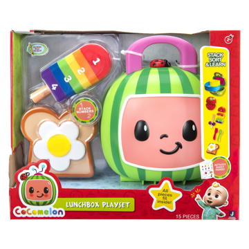 სათამაშო ნაკრები CoComelon CMW0069 CoComelon Roleplay Lunchbox Playset