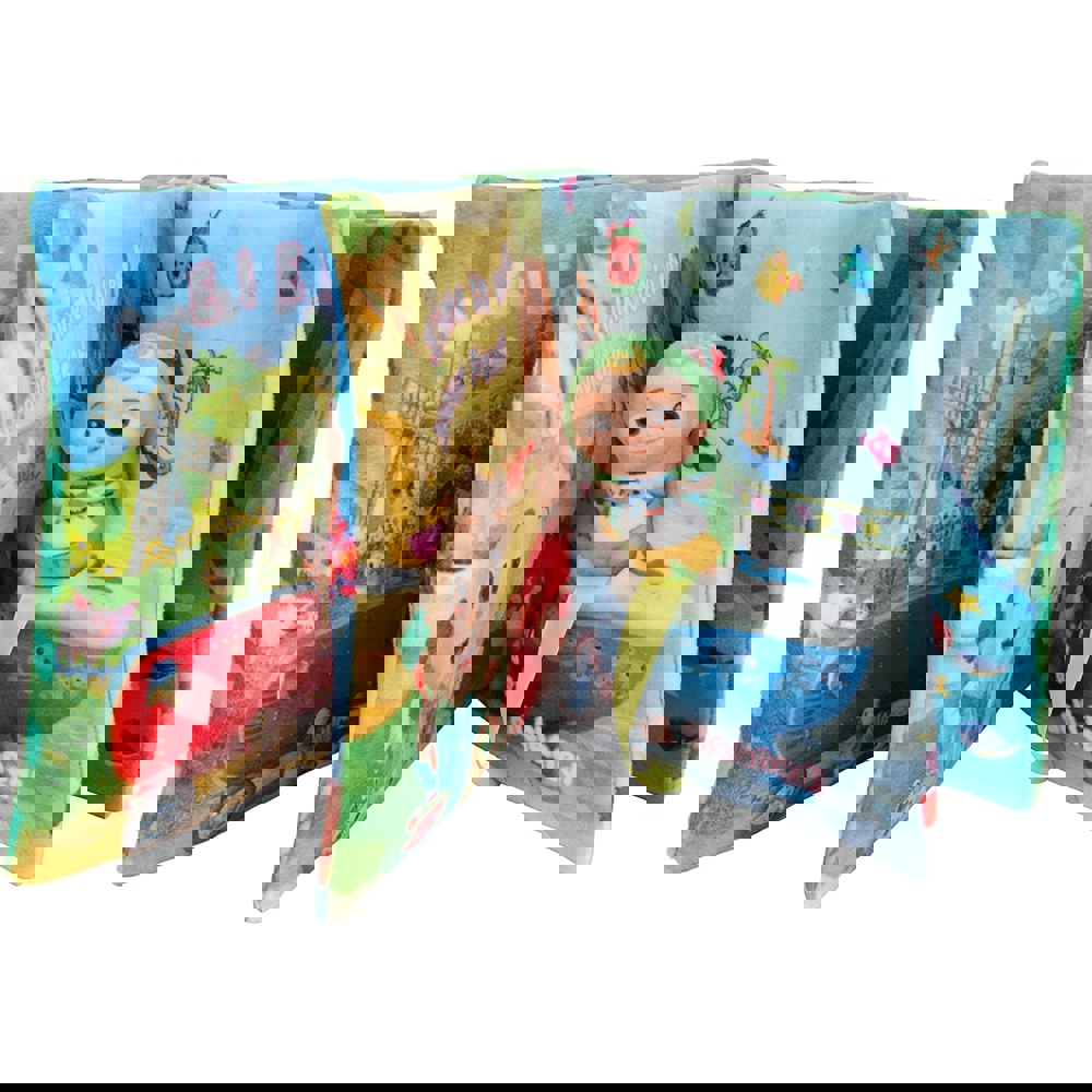 მუსიკალური პლუშის წიგნი CoComelon CMW0025 Feature Roleplay Nursery Rhyme Singing Time