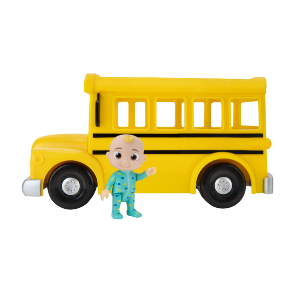 სათამაშო ნაკრები CoComelon CMW0015 Feature Vehicle Yellow School Bus