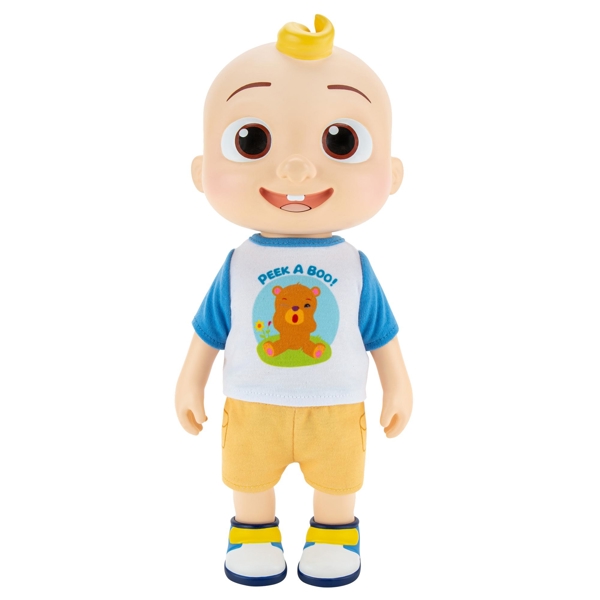 სათამაშო საკოლექციო ფიგურა CoComelon CMW0058 Roto Plush Deluxe Interactive JJ Doll