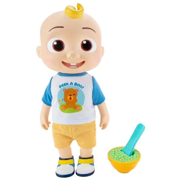 სათამაშო საკოლექციო ფიგურა CoComelon CMW0058 Roto Plush Deluxe Interactive JJ Doll