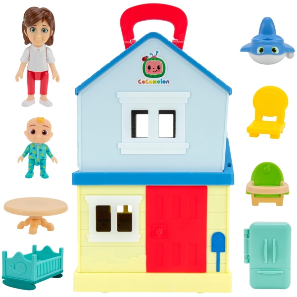 სათამაშო ნაკრები CoComelon CMW0066 Feature Playset Deluxe Family House Playset