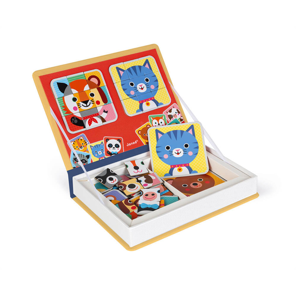 Janod J02587 Mix & Match Magnetic Book