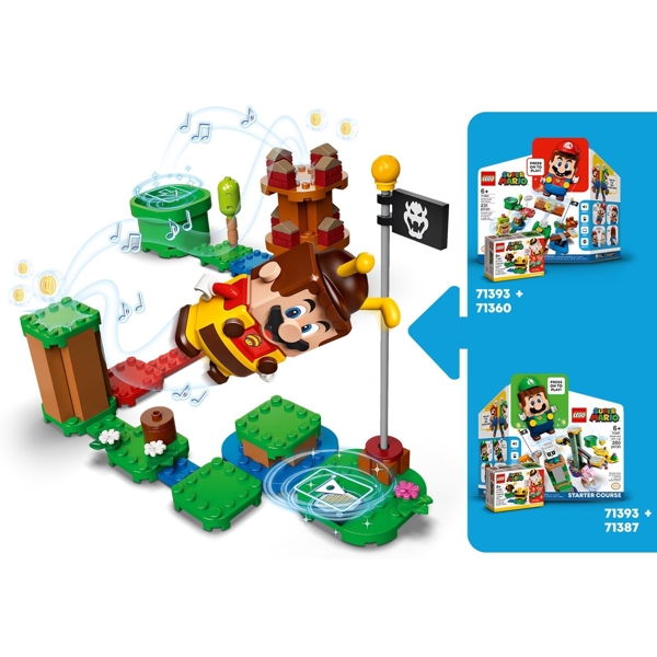 ასაწყობი კონსტრუქცია Lego 71393 Bee Mario Power-Up Pack