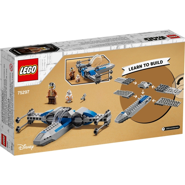 ასაწყობი კონსტრუქცია Lego 75297 Star Wars Resistance X-Wing