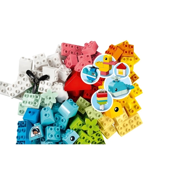 ასაწყობი კონსტრუქცია Lego 10909 Duplo Heart Box