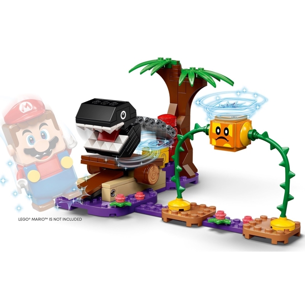 ასაწყობი კონსტრუქცია Lego 71381 Super Mario Chomp Jungle Encounter