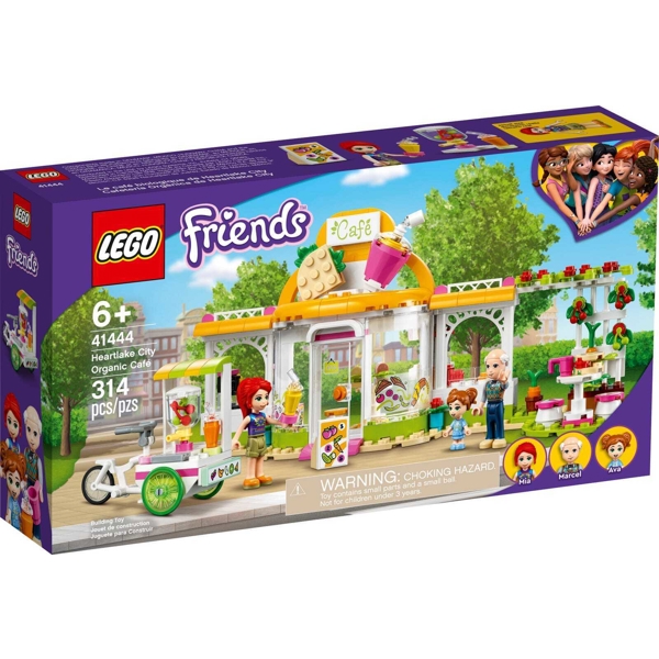 ასაწყობი კონსტრუქცია Lego 41444 Friends Heartlake City Organic Cafe