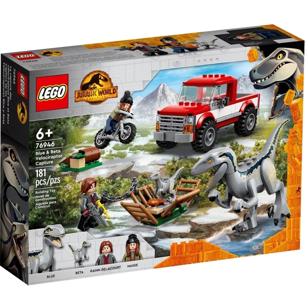 Lego 76946 Jurassic World Blue & Beta Velociraptor Capture