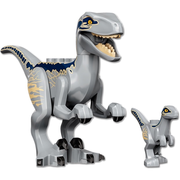 ასაწყობი კონსტრუქცია Lego 76946 Jurassic World Blue & Beta Velociraptor Capture