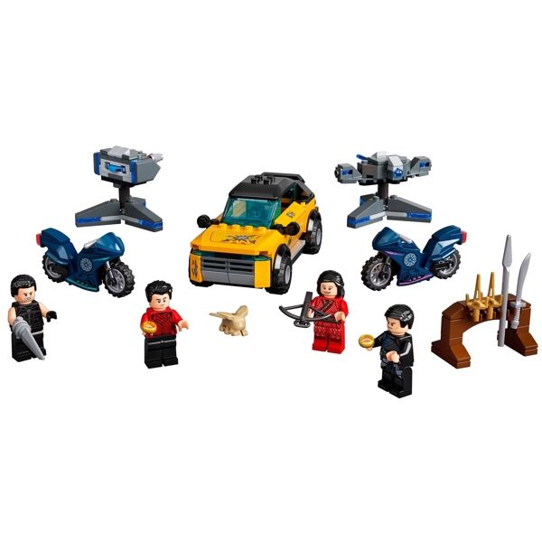 ასაწყობი კონსტრუქცია Lego 76176 Marvel Shang-Chi Escape From The Ten Rings