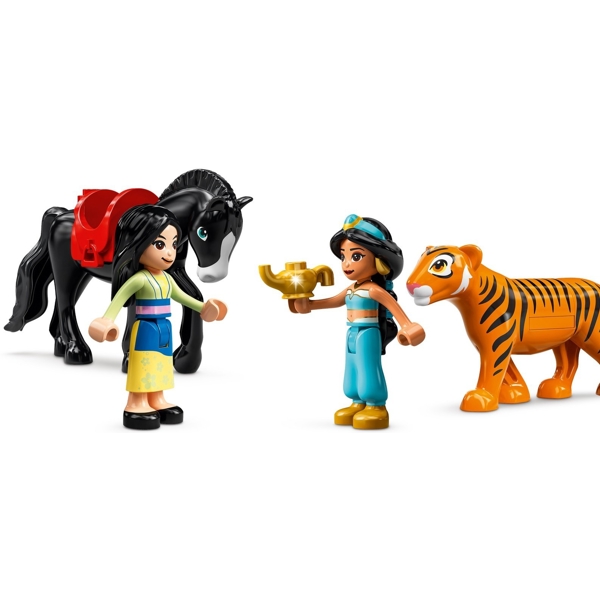 ასაწყობი კონსტრუქცია Lego 43208 Disney Jasmine and Mulan's Adventure