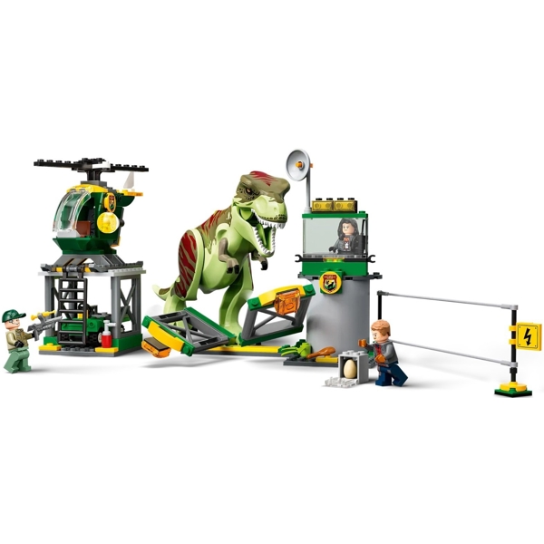 ასაწყობი კონსტრუქცია Lego 76944 Jurassic World T Rex Dinosaur Breakout