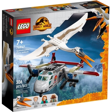 ასაწყობი კონსტრუქცია Lego 76947 Jurassic World Quetzalcoatlus & Plane Ambush