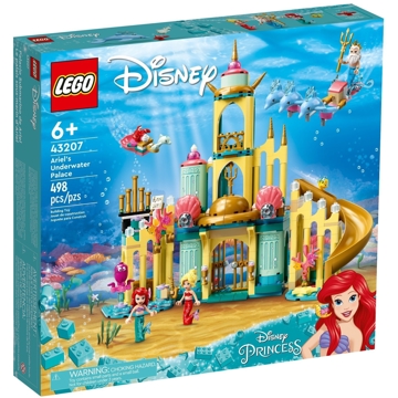 ასაწყობი კონსტრუქცია Lego 43207 Disney Ariel’s Underwater Palace