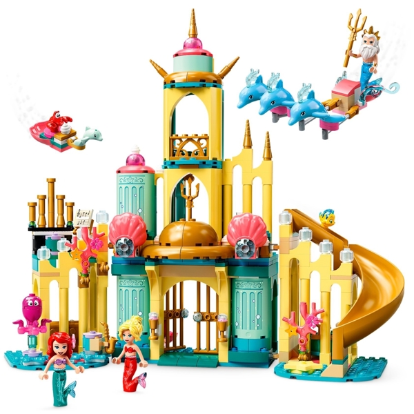 ასაწყობი კონსტრუქცია Lego 43207 Disney Ariel’s Underwater Palace