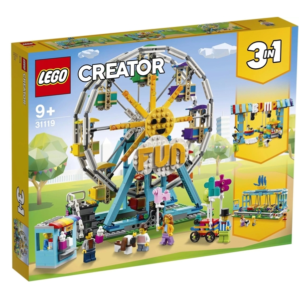 ასაწყობი კონსტრუქცია Lego 31119 Ferris Wheel