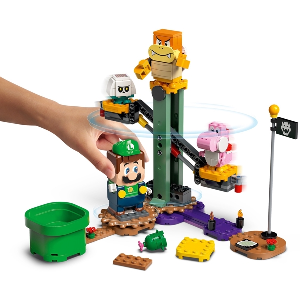 ასაწყობი კონსტრუქცია Lego 71387 Adventures With Luigi Starter Course