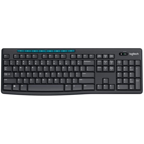 კლავიატურა + მაუსი Logitech L920-008535 MK275, Wireless, USB, RF2.4, Keyboard And Mouse, Black