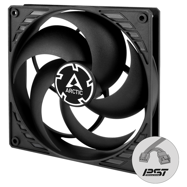 ქულერი Arctic ACFAN00126A, 140mm, 1700RPM, Cooler, Black