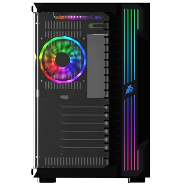 ქეისი 1STPlayer SP9, Computer Case, M-ATX, ATX, E-ATX, 1xUSB 3.0 Type A, 2xUSB 2.0, Black