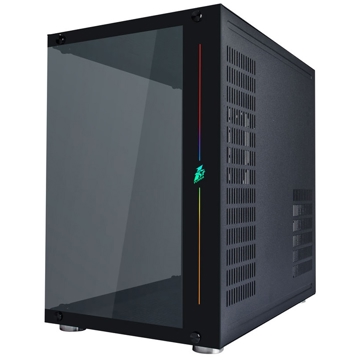 ქეისი 1STPlayer SP8, Computer Case, M-ATX, ATX, E-ATX, 1xUSB 3.0 Type A, 2xUSB 2.0, Black