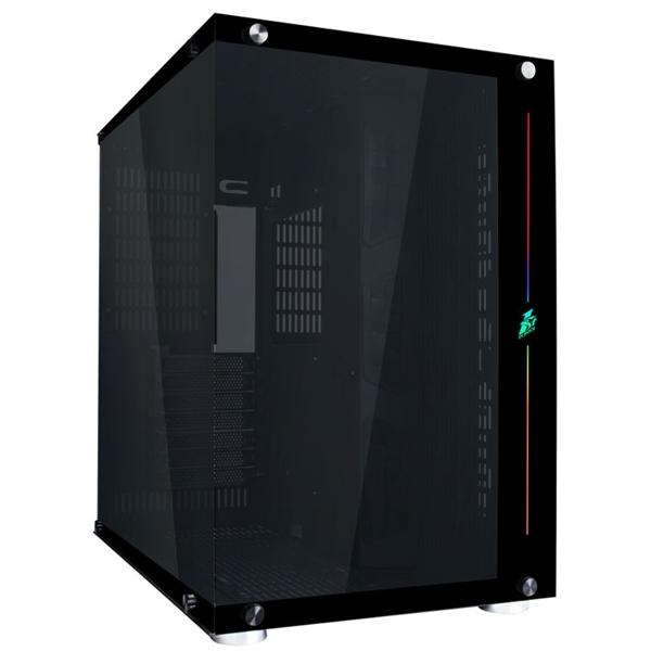 ქეისი 1STPlayer SP8, Computer Case, M-ATX, ATX, E-ATX, 1xUSB 3.0 Type A, 2xUSB 2.0, Black