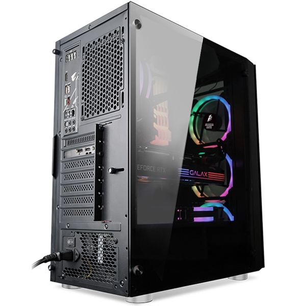 ქეისი 1STPlayer B7-4M2, Computer Case, ATX, micro-ATX, mini-ITX, 1xUSB 3.0, 2xUSB 2.0, Black