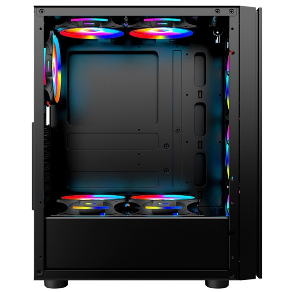 ქეისი 1STPlayer B7-4M2, Computer Case, ATX, micro-ATX, mini-ITX, 1xUSB 3.0, 2xUSB 2.0, Black