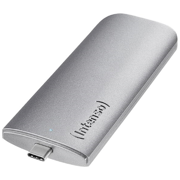 გარე მყარი დისკი Intenso 3824440, 250GB, External SSD, M.2, USB 3.2, Silver