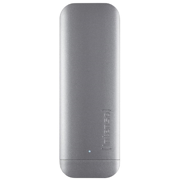 გარე მყარი დისკი Intenso 3824440, 250GB, External SSD, M.2, USB 3.2, Silver