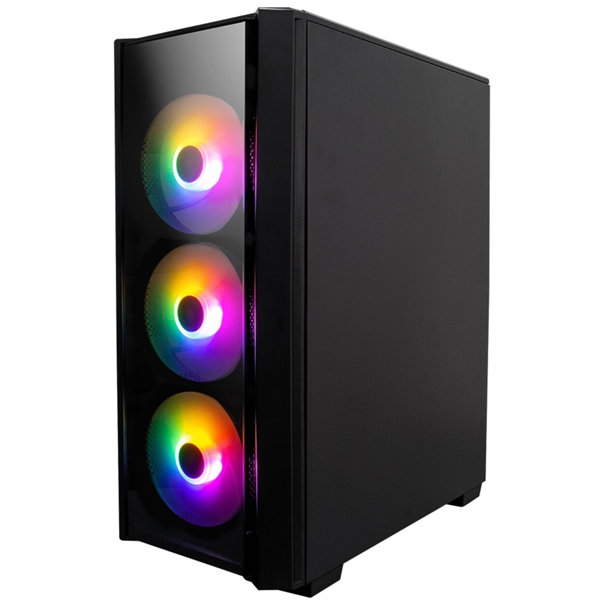 ქეისი 1STPlayer V4-G-4F1, Computer Case, Micro-ATX, ATX , 1xUSB 3.0, 2xUSB 2.0, Black