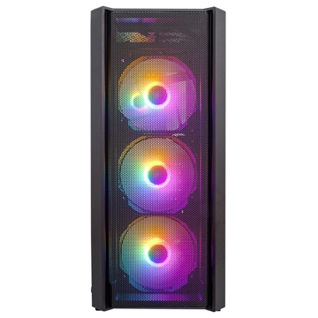 ქეისი 1STPlayer V4-4F1, Computer Case,  Micro-ATX, ATX  , 1xUSB 3.0, 2xUSB 2.0, Black