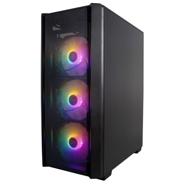 ქეისი 1STPlayer V4-4F1, Computer Case,  Micro-ATX, ATX  , 1xUSB 3.0, 2xUSB 2.0, Black