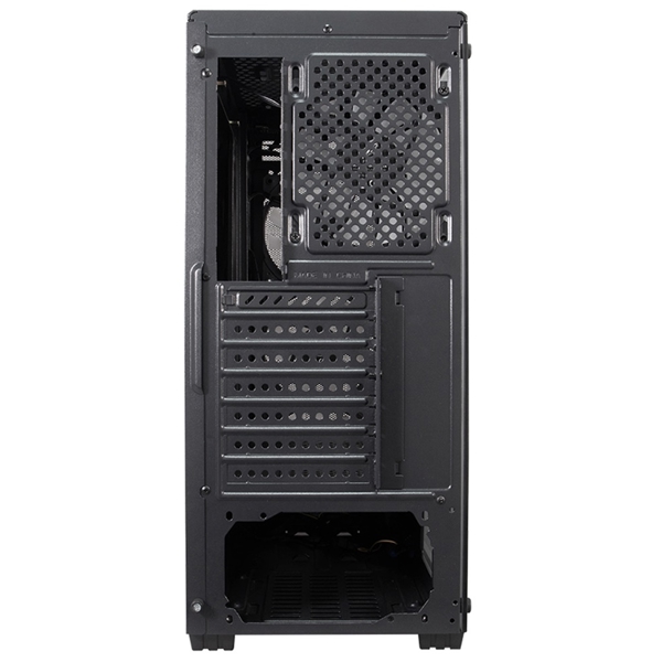 ქეისი 1STPlayer V4-4F1, Computer Case,  Micro-ATX, ATX  , 1xUSB 3.0, 2xUSB 2.0, Black