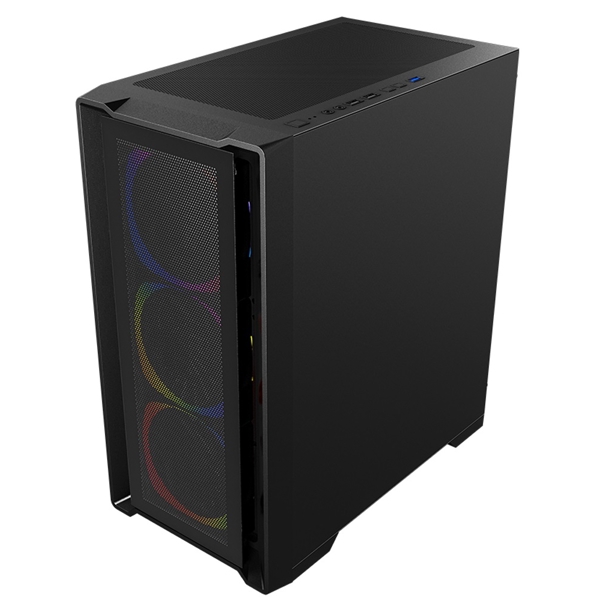 ქეისი 1STPlayer T4-BK-4F1, Computer Case, ATX, micro-ATX, 1xUSB 3.0, 2xUSB 2.0, Black