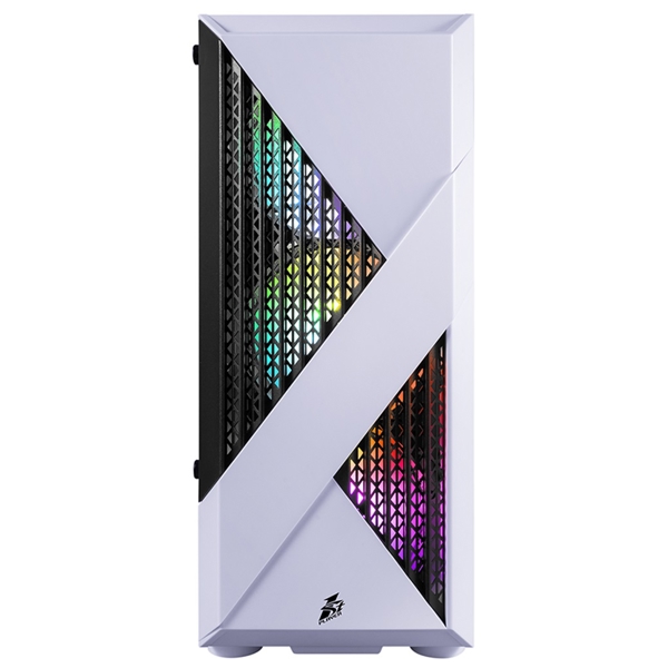 ქეისი 1STPlayer F3-A-WH-4F1, Computer Case, Micro-ATX, Mini-ITX, Standard-ATX, 2xUSB 3.0, 1xUSB 2.0, White