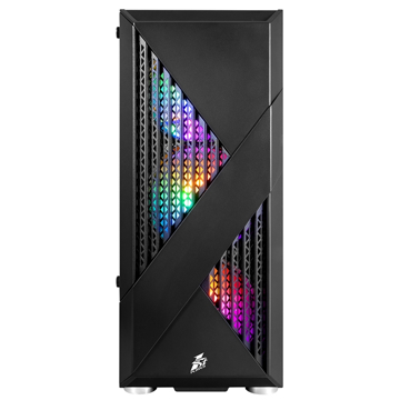 ქეისი 1STPlayer F3-A-BK-4F1, Computer Case, Micro-ATX, Mini-ITX, Standard-ATX, 1xUSB 3.0, 2xUSB 2.0, Black