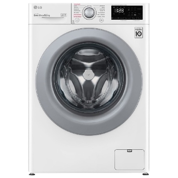 სარეცხი მანქანა LG F-2V3GS4W, 8.5Kg, A+++, 1200Rpm, 70Db, Washing Machine, White