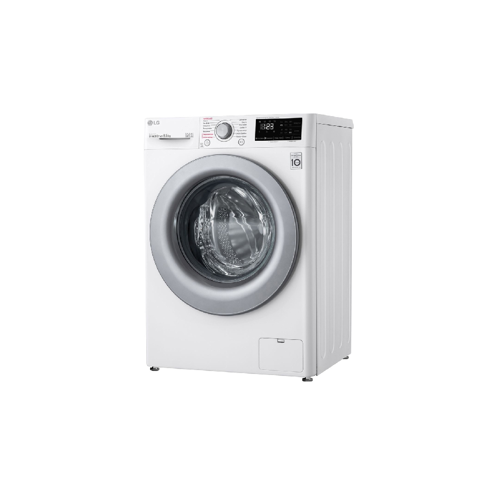 სარეცხი მანქანა LG F-2V3GS4W, 8.5Kg, A+++, 1200Rpm, 70Db, Washing Machine, White