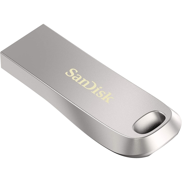 USB ფლეშ მეხსიერება SanDisk SDCZ74-032G-G46 Ultra Luxe 32GB, USB 3.1, Silver