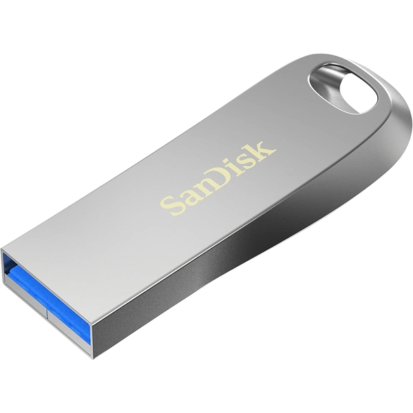 USB ფლეშ მეხსიერება SanDisk SDCZ74-032G-G46 Ultra Luxe 32GB, USB 3.1, Silver