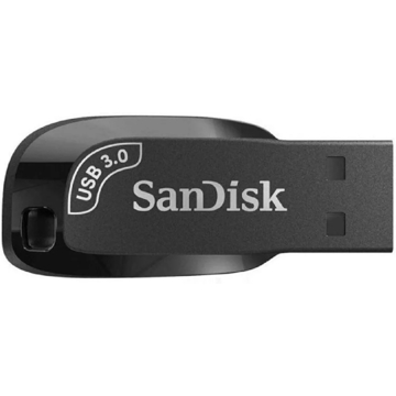 USB ფლეშ მეხსიერება SanDisk SDCZ410-064G-G46 Ultra Shift 64GB, USB 3.0, Black