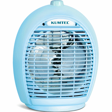 თბოვეტილატორი Kumtel LX-6331, 2000W, Fan, Blue